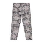 Civil Girls Leopar Baskılı Tayt, 5-6 Yaş, 41L87433125W1-5, Gri, Kız Çocuklar