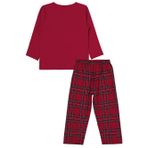 Civil Girls Little Sleeper Nakışlı 2-5 Yaş Pijama Takımı - Bordo 3-4 Yaş
