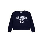 Civil Girls Los Angeles Baskılı Sweatshirt, 11-12 Yaş, 19K34154225W1-KLC-11, Koyu Lacivert, kız-çocuk