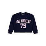 Civil Girls Los Angeles Baskılı Sweatshirt, 6-7 Yaş, 19L70154125W1-KLC-6, Koyu Lacivert, kız-çocuk
