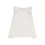 Civil Girls Omuz Fırfırlı 10-13 Yaş Sweatshirt -, 13-14 Yaş, 19330J50125W1, Ekru, kız-çocuk