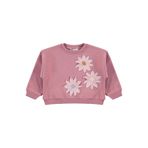 Civil Girls Papatya Nakışlı Kız Çocuk Sweatshirt, 2-3 Yaş, 19330J45625W1, Gül Kurusu, kız-çocuk