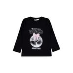 Civil Girls Parti Night Baskılı Kız Çocuk Sweatshirt, 2-3 Yaş, 19K82212425W1, Siyah, kız-çocuk