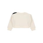 Civil Girls Pullu Fiyonklu Sweatshirt, 2-3 Yaş, 19L70309125W1-EKR-2, Ekru, kız-çocuk