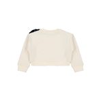 Civil Girls Pullu Fiyonklu Sweatshirt, 3-4 Yaş, 19L70309125W1-EKR-3, Ekru, kız-çocuk