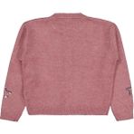 Civil Girls Pullu Yıldız Nakışlı 6-9 Yaş Hırka - Pembe 8-9 Yaş - Pembe - 8 - 9 Yaş
