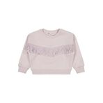 Civil Girls Püsküllü Sweatshirt Bej, 5-6 Yaş, 19973225125W1-ABJ-5, Açık bej, kız-çocuk