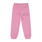 Civil Girls Renkli Kelebek Baskılı 2-5 Yaş Eşofman Altı - Pembe 5-6 Yaş, 2-3 Yaş, 42330J68825W1, Soft Pembe, Kız çocuk