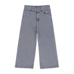 Civil Girls Taş Baskılı Kız Çocuk Pantolon, 9-10 Yaş, 20C25175725S1-MVI-9, Mavi, Kız Çocuklar