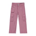 Civil Girls Üç Cepli Kargo Pantolon Pembe 13-14 Yaş, 11-12 Yaş, 20D68790324S1, Gül Kurusu, Kız çocuk