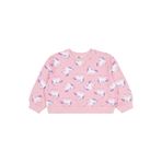 Civil Girls Unicorn Baskılı Kız Çocuk Sweatshirt, 5-6 Yaş, 19330J47225W1, Pembe, kız-çocuk