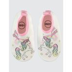 Civil Girls Unicorn Baskılı Tabanlı 20-24 Numara Deniz Ayakkabısı - Beyaz