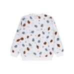 Civil Girls Yaprak Desenli 10-13 Yaş Pijama Takımı - Ekru 10-11 Yaş