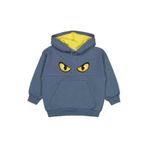 Civil Göz Baskılı Kapşonlu Erkek Çocuk Sweatshirt, 2-3 Yaş, 19407417625W1, Antrasit, erkek-çocuk