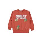 Civil Great Baskılı Erkek Çocuk Sweatshirt Koyu Turuncu, 2-3 Yaş, V5D94267826S1, Koyu Turuncu, erkek-çocuk