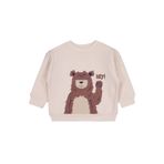 Civil Hey Ayı Baskılı Erkek Çocuk Sweatshirt Bej, 4-5 Yaş, 19K75130725W1, Taş Rengi, erkek-çocuk