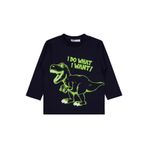 Civil I Do What Baskılı Erkek Çocuk Sweatshirt, 2-3 Yaş, 19K82250825W1, Lacivert, erkek-çocuk