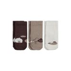 Civil Karikatür Desen 3'Lü Bebek Erkek Çorap Set 6 Ay, 6 Ay, D3E07000426N1, Standart, erkek-bebek