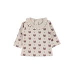 Civil Kedi Empirme 6-18 Ay Sweatshirt - Bej 9-12 Ay, 6-9 AY, 19958026125W1, Taş Rengi, kız-bebek