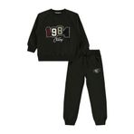 Civil Kids 1984 Nakışlı Eşofman Takımı, 12-13 Yaş, 25B32966126S1, Haki, erkek-çocuk