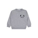 Civil Köpek Baskılı Erkek Çocuk Sweatshirt Gri 4-5 Yaş, 4-5 Yaş, 19D942201K21, Grimelanj, erkek-çocuk
