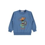 Civil Kovboy Kaktüs Baskılı Erkek Çocuk Sweatshirt, 2-3 Yaş, V5D94268226S1, İndigo, erkek-çocuk