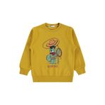 Civil Kovboy Kaktüs Baskılı Sweatshirt, 2-3 Yaş, V5D94268226S1, Hardal, erkek-çocuk