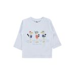 Civil Leylek Baskılı 6-18 Ay Sweatshirt -, 12-18 AY, 19330B05126S1, Beyaz, erkek-bebek