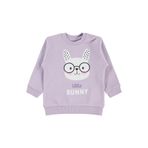 Civil Little Bunny Baskılı 6-18 Ay Sweatshirt - 6-9 Ay, 12-18 AY, 19A801030K21, Lila, kız-bebek