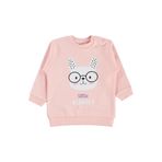 Civil Little Bunny Baskılı 6-18 Ay Sweatshirt Pudra, 18-24 AY, 19A801030K21, Somon, kız-bebek