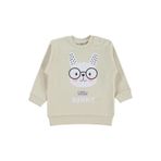 Civil Little Bunny Baskılı Sweatshirt Fil Dişi, 9-12 Ay, 19A801030K21, Fil Dişi, kız-bebek