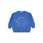 Civil Lost In Space Baskılı Erkek Çocuk Sweatshirt, 5-6 Yaş, 19D94514925W1, Saks Mavisi, erkek-çocuk