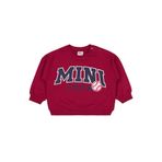 Civil Mini Crew Baskılı Erkek Bebek Sweatshirt, 9-12 Ay, 19973033625W1, Bordo, erkek-bebek