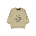 Civil Need More Sleep Baskılı Bebek Sweatshirt Pudra, 9-12 Ay, 193519360Y21, Somon, kız-bebek