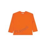 Civil Never Give Up Baskılı Erkek Çocuk Sweatshirt, 7-8 Yaş, 19330J37125W1-ORJ-7, Oranj, erkek-çocuk