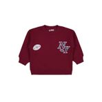 Civil New York Baskılı Erkek Çocuk Sweatshirt, 4-5 Yaş, 19407250425W1, Bordo, erkek-çocuk