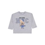 Civil Nyc Ayı Baskılı 2-5 Yaş Sweatshirt - Gri 4-5 Yaş, 2-3 Yaş, 19330J23225W1, Grimelanj, erkek-çocuk