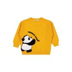 Civil Panda Nakışlı 2-5 Yaş Sweatshirt -, 4-5 Yaş, 19D94073225W1, Hardal, erkek-çocuk