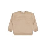 Civil Peluş Garnili Erkek Çocuk Sweatshirt Kahverengi, 7-8 Yaş, 19785V23925W1, Açık-Kahverengi, erkek-çocuk