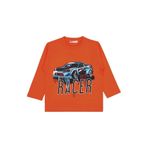 Civil Racer Baskılı Erkek Çocuk Sweatshirt, 2-3 Yaş, 19K82250625W1-ORJ-2, Oranj, erkek-çocuk