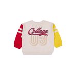 Civil Renkli Kol Erkek Çocuk Sweatshirt Bej 2-3 Yaş, 2-3 Yaş, 19330J23525W1, Taş Rengi, erkek-çocuk