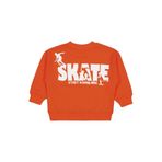Civil Skate Start Baskılı Sweatshirt, 4-5 Yaş, 19330J26525W1-ORJ-4, Oranj, erkek-çocuk