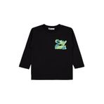 Civil Stay Brave Baskılı 2-5 Yaş Sweatshirt -, 2-3 Yaş, 19K82251025W1, Siyah, erkek-çocuk