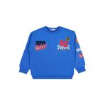 Civil Super 92 Baskılı Erkek Çocuk Sweatshirt Saks Mavisi, 9-10 Yaş, 19D94073625W1, Saks Mavisi, erkek-çocuk