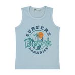 Civil Surfer Beach Baskılı Erkek Çocuk Tişört, 3-4 Yaş, 18407411025S1-BMI-3, Buz Mavi, Erkek Çocuk
