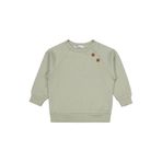 Civil Süs Düğmeli 2-5 Yaş Sweatshirt -, 5-6 Yaş, 19D94515425W1-YSL-5, Yeşil, erkek-çocuk