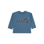 Civil Tıger Baskılı 2-5 Yaş Sweatshirt - Mavi, 2-3 Yaş, 19330J29025W1, İndigo, erkek-çocuk