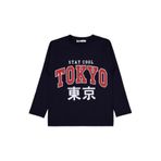 Civil Tokyo Baskılı Erkek Çocuk Sweatshirt, 9-10 Yaş, 19K82252025W1, Lacivert, erkek-çocuk
