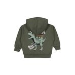 Civil Trex Roar Baskılı Sweatshirt, 2-3 Yaş, 19330J30425W1-KHK-2, Koyu Haki, erkek-çocuk