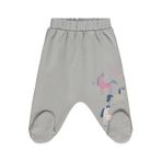 Civil Unicorn Baskılı Bebek Eşofman Altı Gri 3-6 Ay, 1-3 AY, 16208027725W1, Açık Gri, Bebek-Kızlar